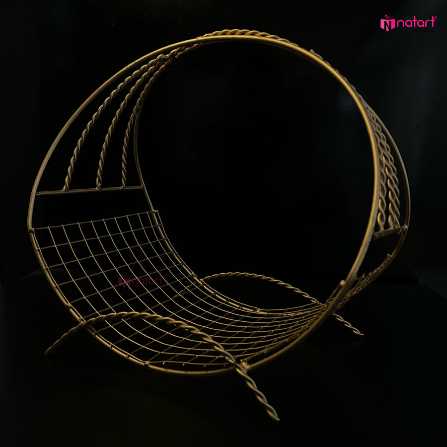Metal Ring Gift Hamper Basket